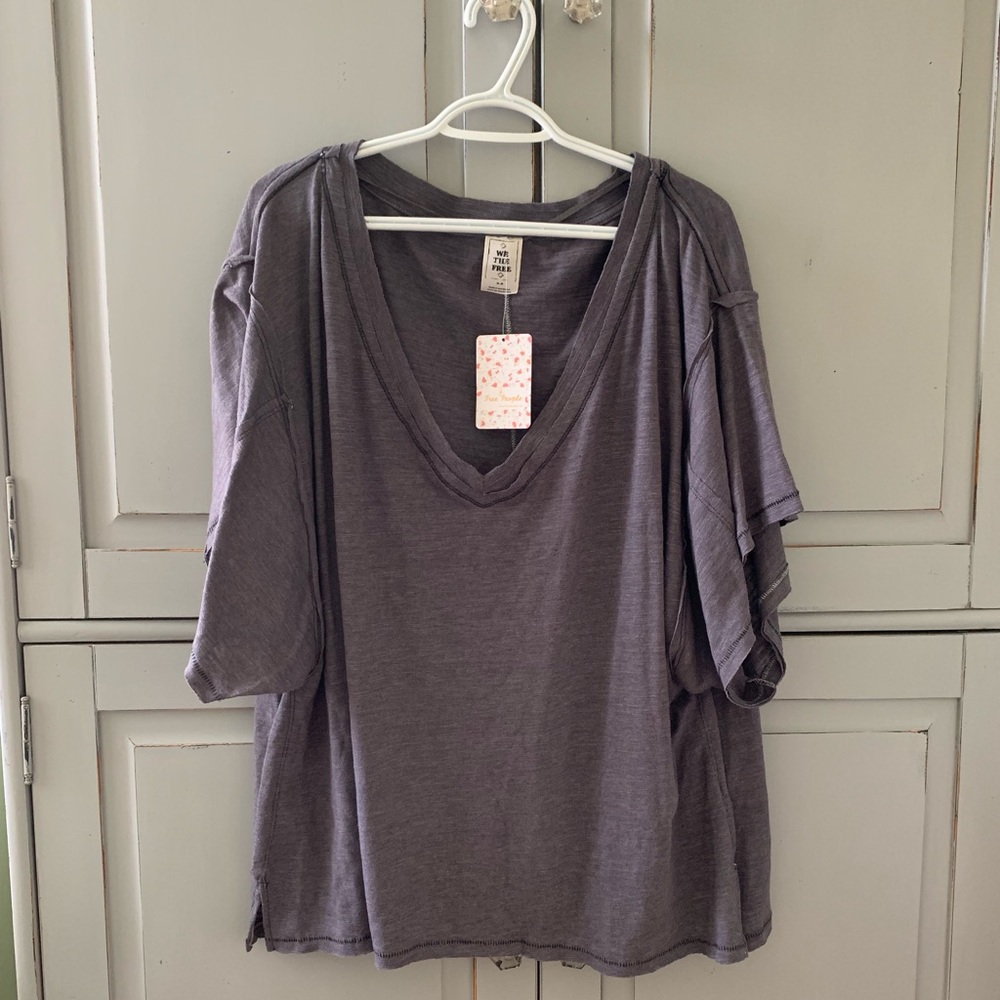 ✨ FREE PEOPLE slouchy boyfriend T